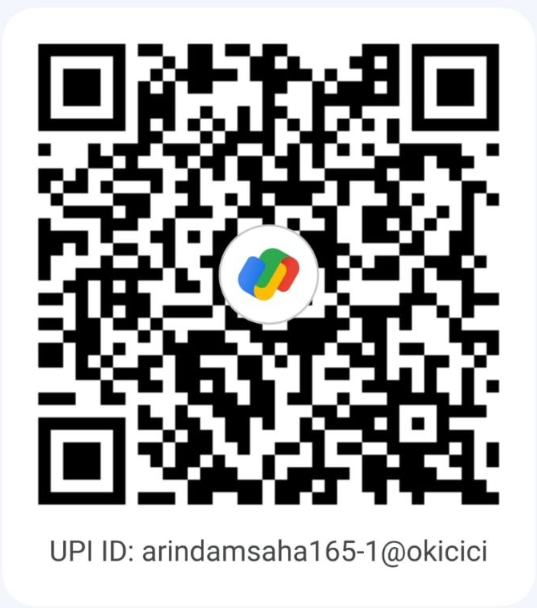 Arindam Saha UPI QR Code