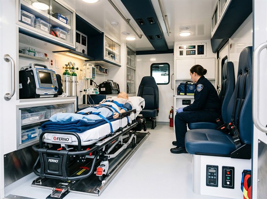 Dead Body Carrier Service Coffin Box Big Vehicle