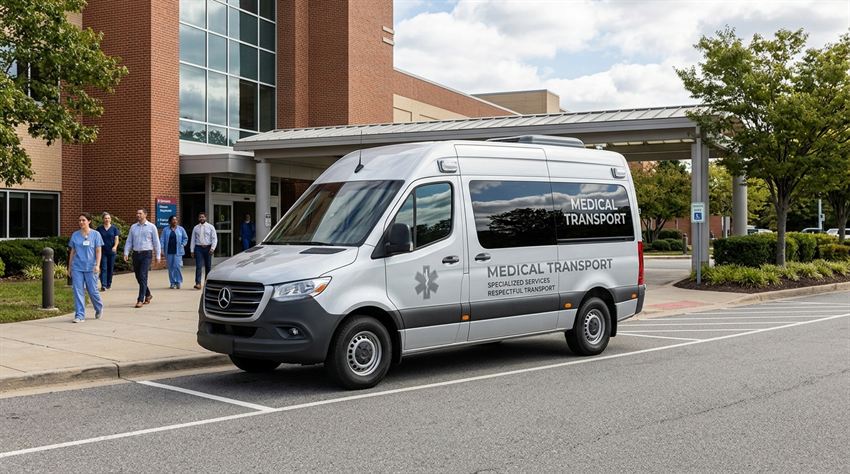 Dead Body Carrier Service VIP Van